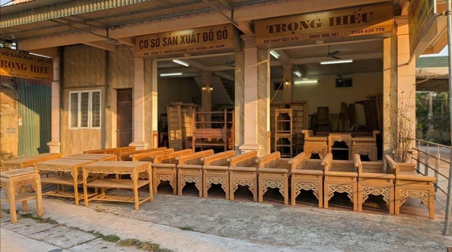 Tinh hoa làng nghề đồ gỗ Nhân Khang