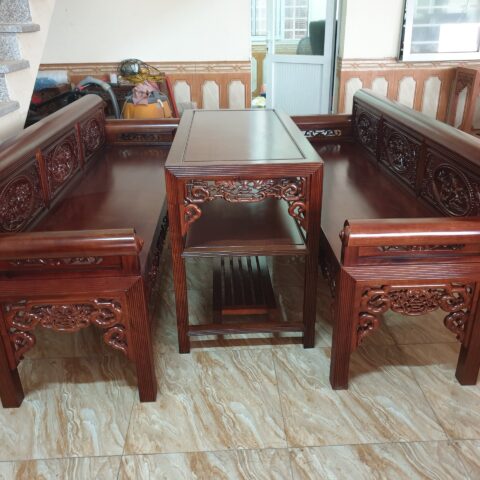 Trường Kỷ Gỗ Gụ Lào 1m97