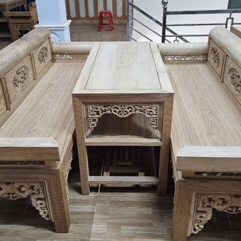 Trường Kỷ Gỗ Gụ Lào